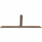 Ekena Millwork Portland Smooth Timber Gable Bracket, Douglas Fir, 60"W x 25"H x 1 1/2"D x 3 1/2"F, 10/12 Pitch GBW060X25X0204POR00SDF - alternate 4